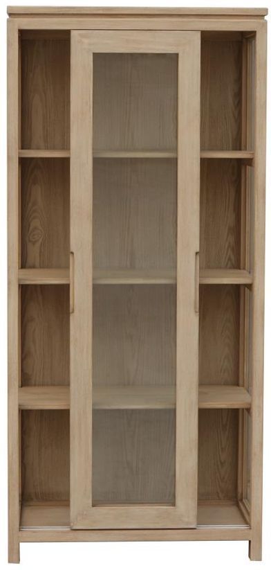 Nest Home Collections Ledger Brushed White Tall Cabinet-0