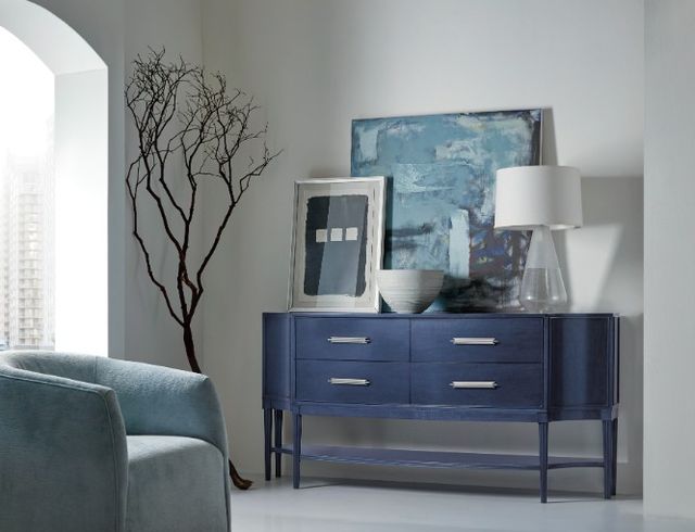 Hooker® Furniture Melange Mazarine Dark Blue Credenza-1