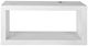A & B Home White Wash Wall Shelf-1