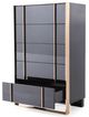 VIG Furniture Nova Domus Cartier Black/Rosegold Chest-2