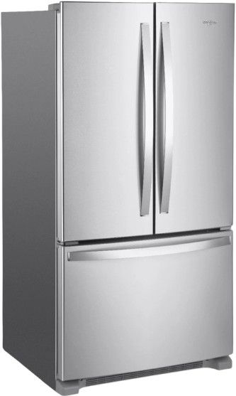 Whirlpool® 36" 20.0 Cu. Ft. Fingerprint Resistant Stainless Steel Counter Depth French Door Refrigerator-3