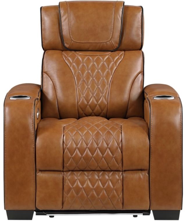 Homelegance® Apex Brown Power Recliner-2