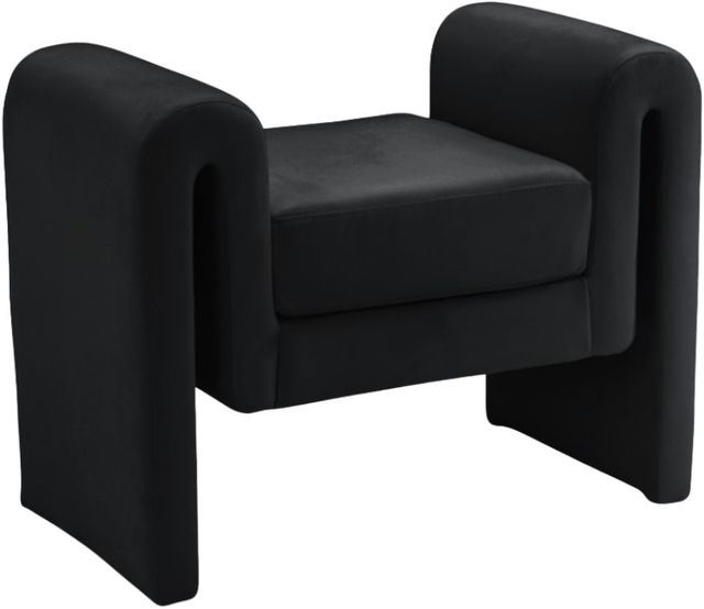 Meridian Furniture Sloan Black 32" Bench-0