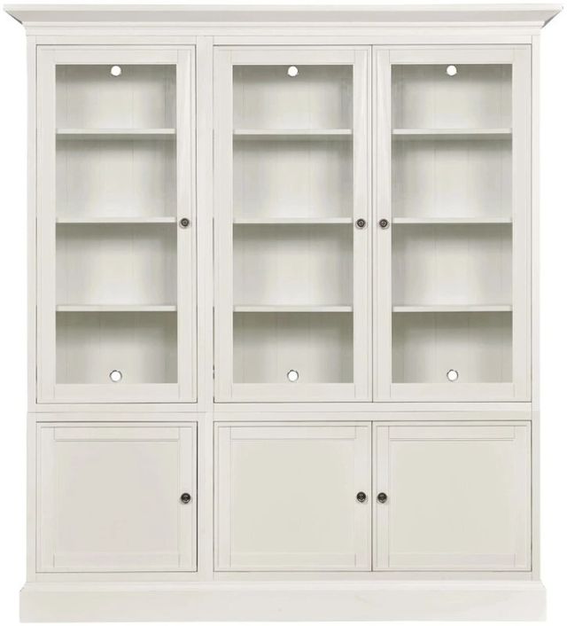 Hammary® Structures White Triple Display Unit-0