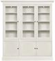 Hammary® Structures White Triple Display Unit-0