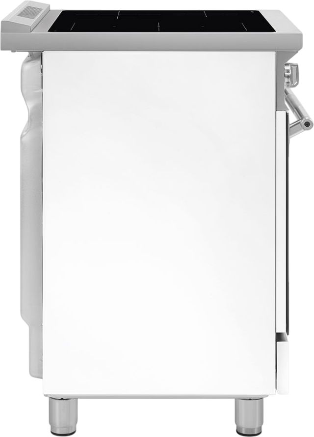 Smeg  Professional 24" Matte White Pro Style Induction Range-1