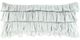 Surya Ruffle Ice Blue 32"x14" Toss Pillow with Polyester Insert-0