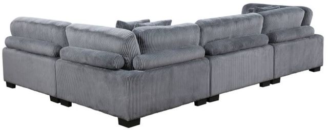 Homelegance® Traverse 4-Piece Gray 135" Modular Sectional-3