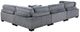 Homelegance® Traverse 4-Piece Gray 135" Modular Sectional-3
