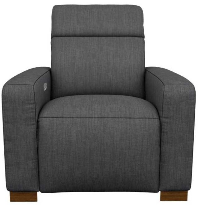 La-Z-Boy® Acadia Navy Power Reclining Chair with Headrest-1
