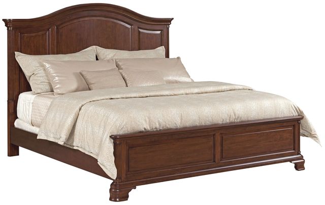 Kincaid® Hadleigh Clear Black Cherry Queen Panel Bed-0