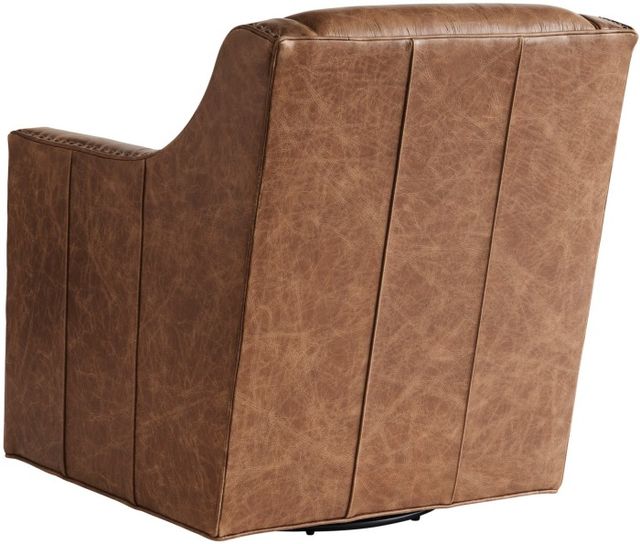 Lexington Home Customizable Barrier Leather Swivel Chair-2