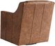 Lexington Home Customizable Barrier Leather Swivel Chair-2