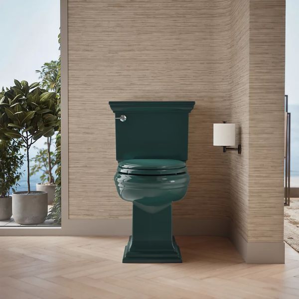 KOHLER® Memoirs® Stately Teal Toilet Tank, 1.28 Gpf-3