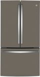 GE® 36" 23.1 Cu. Ft. Fingerprint Resistant Slate Counter Depth French Door Refrigerator-0