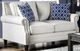 Furniture of America® Giovanni Beige Loveseat-0