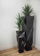 Le Present Lux Textura Black 36" Planter-2