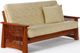 Night & Day Furniture™ Solstice Cherry Full Moon Glider Futon-0