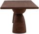 Dovetail Furniture Amberlyn Brown Dining Table-2