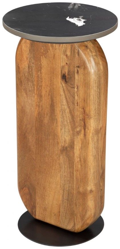 Zuo® Modern Pemba Black/Brown Drink End Table-2