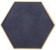 Century® Thomas O'Brien Romeo Indigo Shagreen Tall Side Table-2