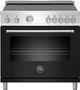 Bertazzoni Master Series 36" Nero Matt Free Standing Induction Range-0