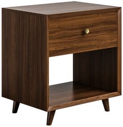 Flexsteel® Ludwig Walnut Open Nightstand