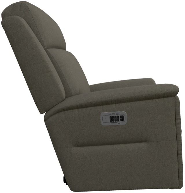 La-Z-Boy® Ace Smoke Power Wall Recliner with Headrest and Lumbar-3