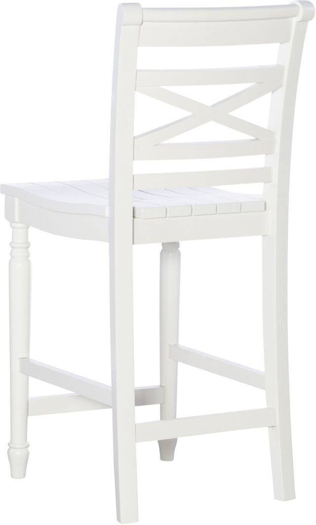 Powell® Sullivan White Counter Stool-3