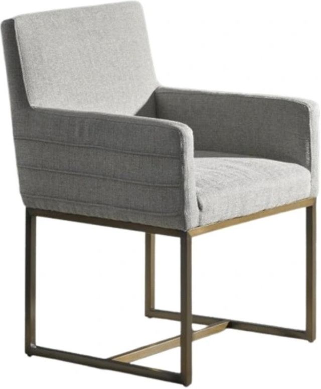 Universal Explore Home™ Modern Cooper Bronze/Sky Silver Arm Chair-0