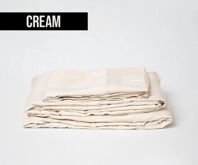 BedTech Thread™ 4-Piece Cream Full Microplush Poly Bamboo Blend Sheet Set-2