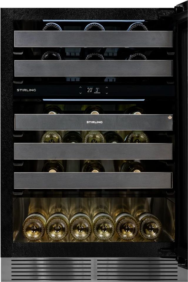 Stirling 24" 5.3 Cu. Ft. Panel Ready Wine Cooler-4