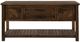 International Furniture Direct Dutton Brown Sofa Table-3