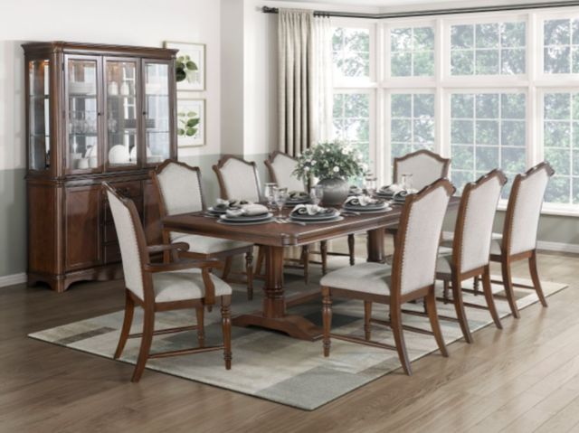 Homelegance® Rexford Cherry Dining Table-1
