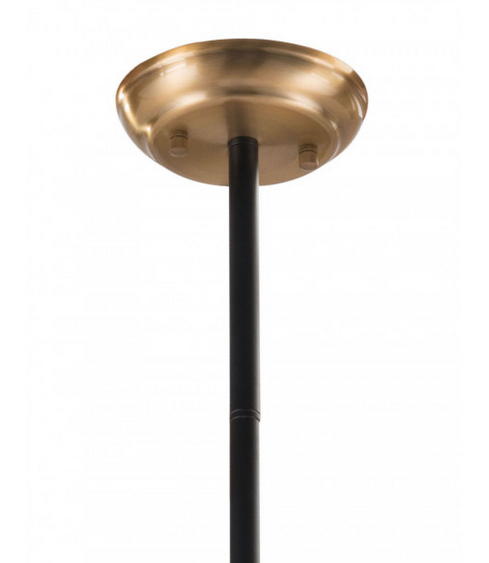 Zuo® Modern Richiza Black Ceiling Lamp-1