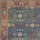 KAS Rugs Morris 2227 Blue/Red Traditions 5'x7' Area Rug-1