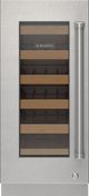 Sub-Zero® Stainless Steel Glass Door Panel Kit-0