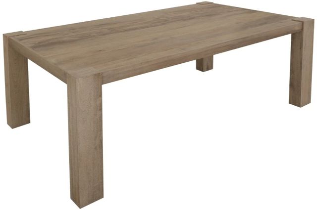 International Furniture Direct Luma Sand Brown Dining Table-0