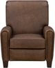 BarcaLounger® Harrington Clifton-Chocolate Manual Recliner-2