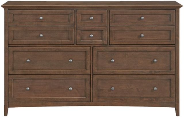 Whittier Wood® Furniture McKenzie Caffe 75" Master Dresser-1