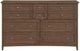 Whittier Wood® Furniture McKenzie Caffe 75" Master Dresser-1