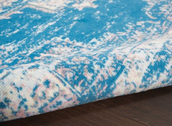 Nourison Home™ Grafix Blue 5'x7' Style 1 Area Rug-4