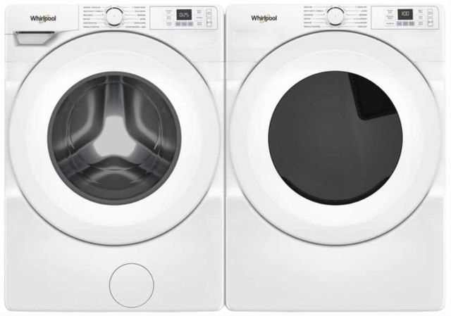 Whirlpool® 4.5 Cu. Ft. White Front Load Washer-1