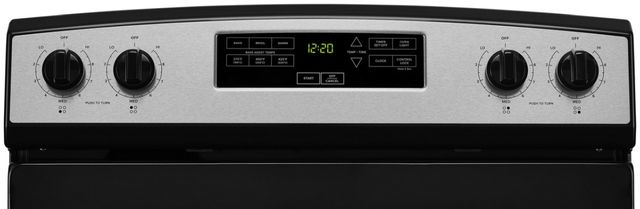 Amana® 30" Stainless Steel Freestanding Electric Range-8