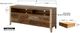 International Furniture Direct Antique Brown TV Stand-2
