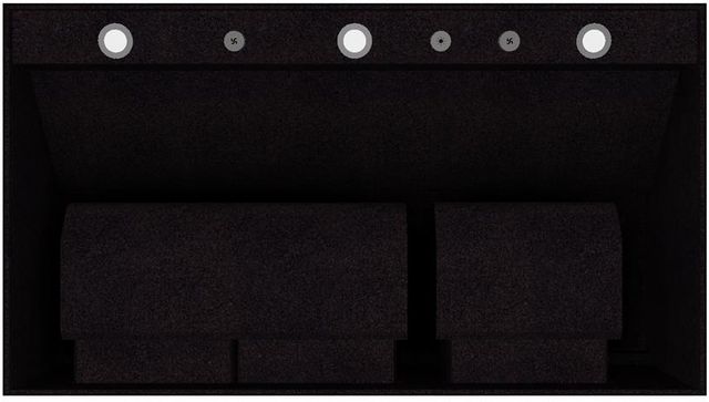 Vent-A-Hood® Premier Magic Lung® 42" Black Carbide Insert Range Hood-2