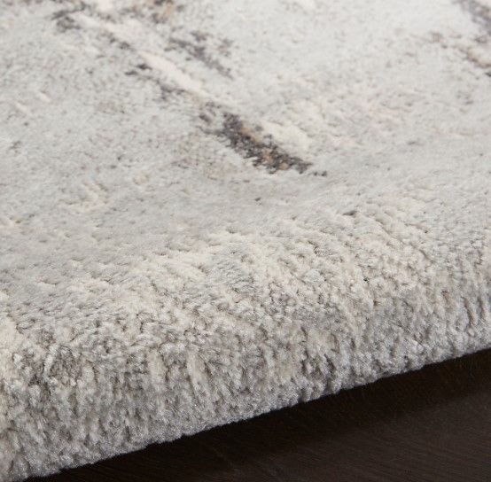Nourison Home™ Elation Gray Ivory 5'x7' Style 2 Area Rug-4