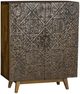 ACME Furniture Calvary Gray/Walnut Accent Cabinet-0