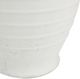 A & B Home Natural White Terracotta Accent Vase with Small Handles-2