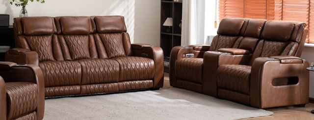 American Wholesale Furniture Opulence Carmel Power Reclining Loveseat-1